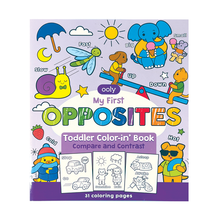 Load image into Gallery viewer, Toddler Coloring Book (OPPOSITES)
