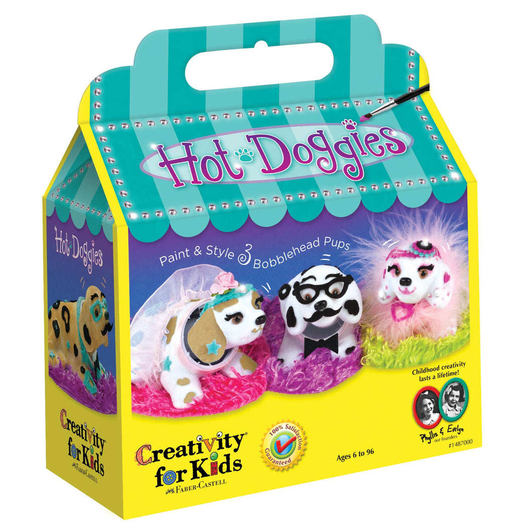 Hot Doggies Bobblehead Doggie Dress up Kit