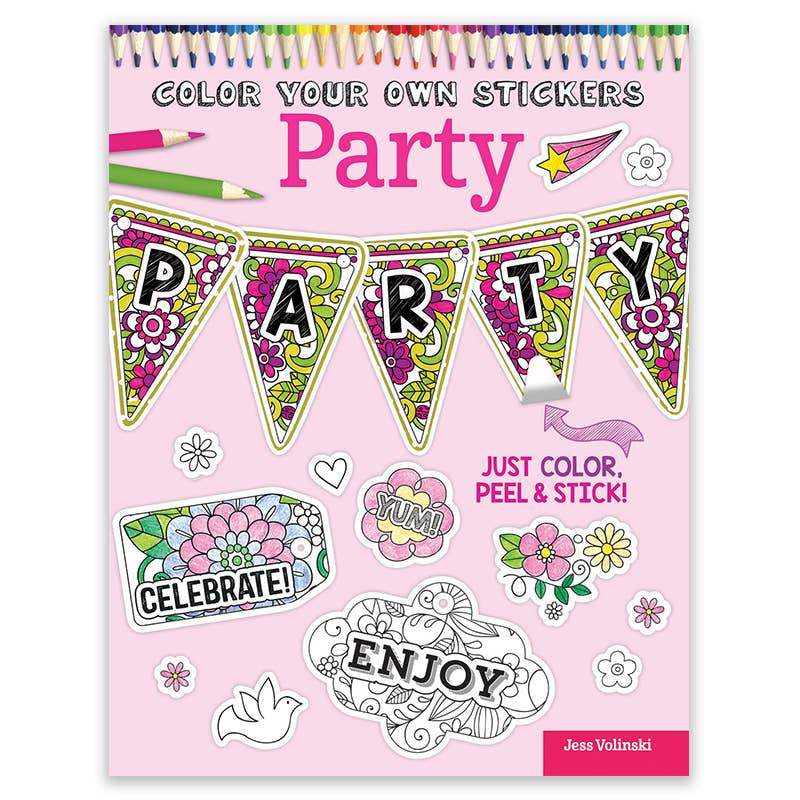 Stickers Coloring Book (PARTY)