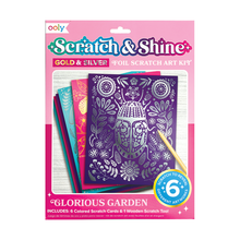 Load image into Gallery viewer, Scratch &amp; Shine Scratch Cards (GLORIOUS GARDEN)