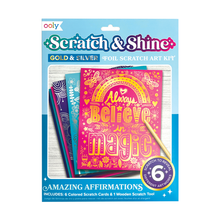 Load image into Gallery viewer, Scratch &amp; Shine Scratch Cards (AFFIRMATIONS)