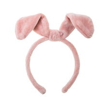 Load image into Gallery viewer, Fluffy Bunny Pink Ear Headband