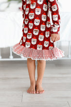 Load image into Gallery viewer, RED Santas | NIGHTGOWN (6/12, 12/18, 3T + 7yrs ONLY left)