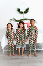 Load image into Gallery viewer, GREEN Santas | NIGHTGOWN (with shorts)