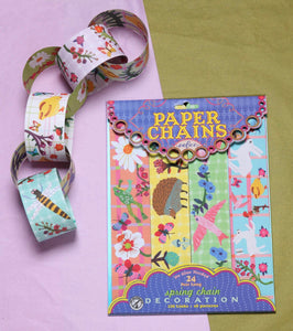 Spring Paper Chain Kit (no glue needed)