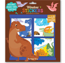 Load image into Gallery viewer, DINO Window Cling + Window Marker SET